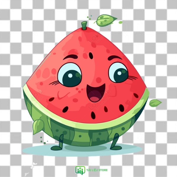 Hình nền quả dưa hấu cute