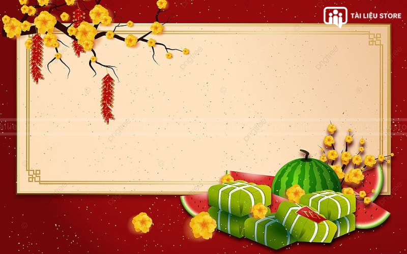 Background tết nguyên đán vector hoa mai