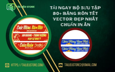 Tải Ngay Bộ Sưu Tập 80+ Băng Rôn Tết Vector Đẹp Nhất Chuẩn In Ấn