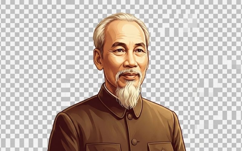 Bác Hồ PNG nền trong suốt