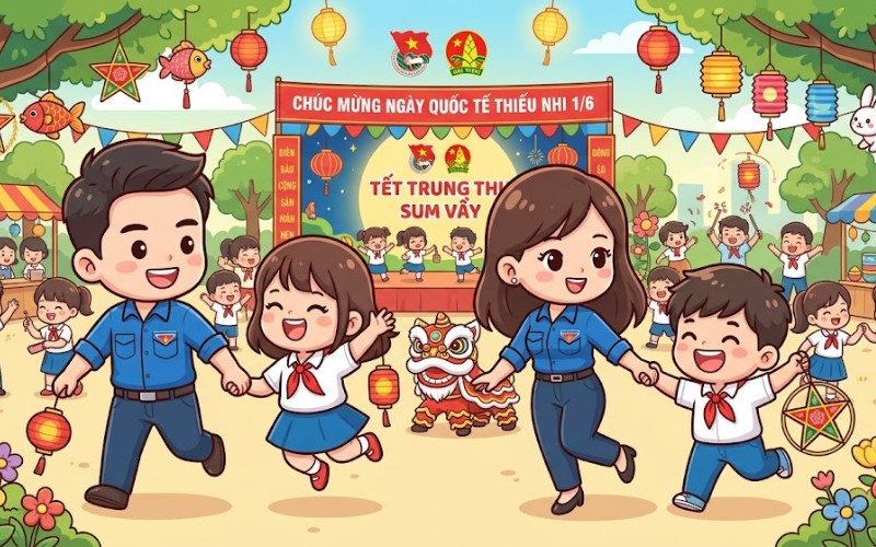 Chibi Đoàn Thanh Niên Dành Cho Thiếu Nhi