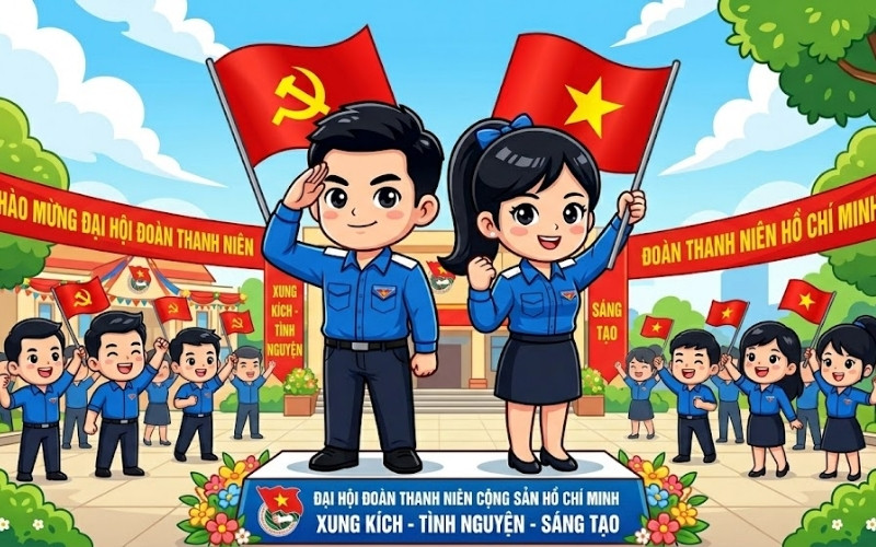 Chibi Đoàn Thanh Niên Phong Cách Truyền Thống
