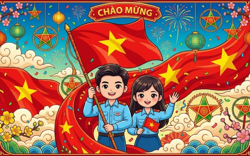 Chủ đề chào mừng – lễ lớn