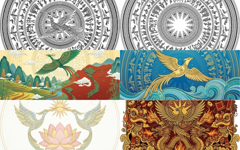 Giới Thiệu Về Chim Lạc Trống Đồng Vector