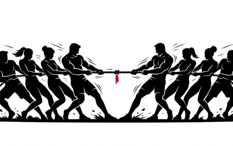 Kéo Co Vector Phong Cách Silhouette