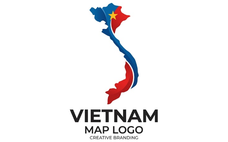 Logo Bản Đồ Việt Nam Sáng Tạo