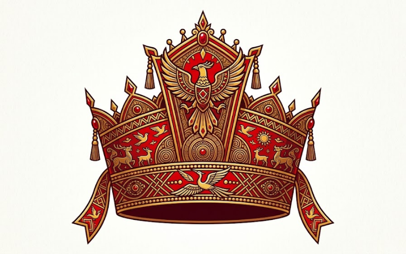 Mũ Vua Hùng Vector 