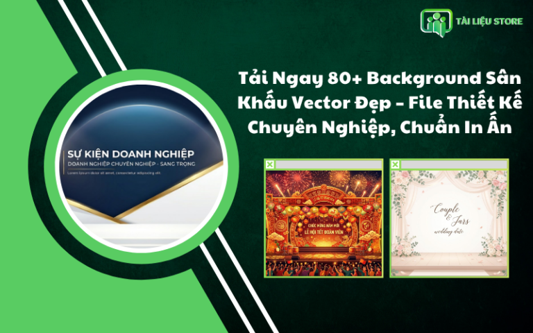 Tải Ngay 80+ Background Sân Khấu Vector Đẹp – File Thiết Kế Chuyên Nghiệp, Chuẩn In Ấn