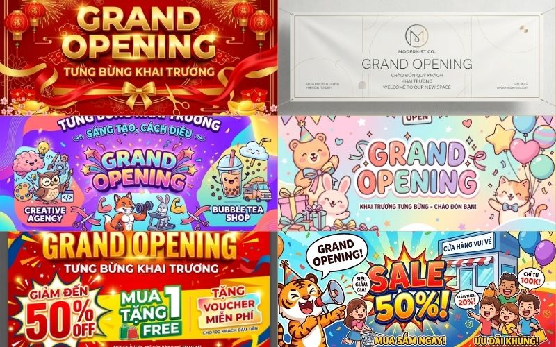 Ý Nghĩa Của Băng Rôn “Tưng Bừng Khai Trương”