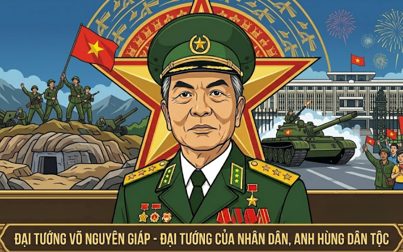 Ý Nghĩa Hình Ảnh Đại Tướng Võ Nguyên Giáp Trong Thiết Kế