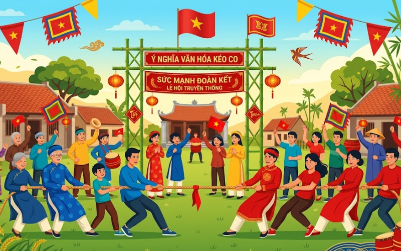 Ý Nghĩa Văn Hóa Của Trò Chơi Kéo Co Trong Thiết Kế