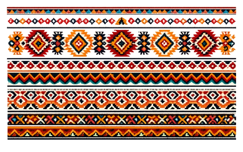 Hoa văn thổ cẩm PNG nền trong