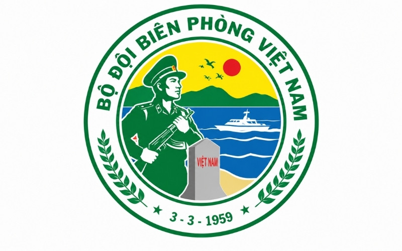 Logo bộ đội biên phòng chuẩn quy định
