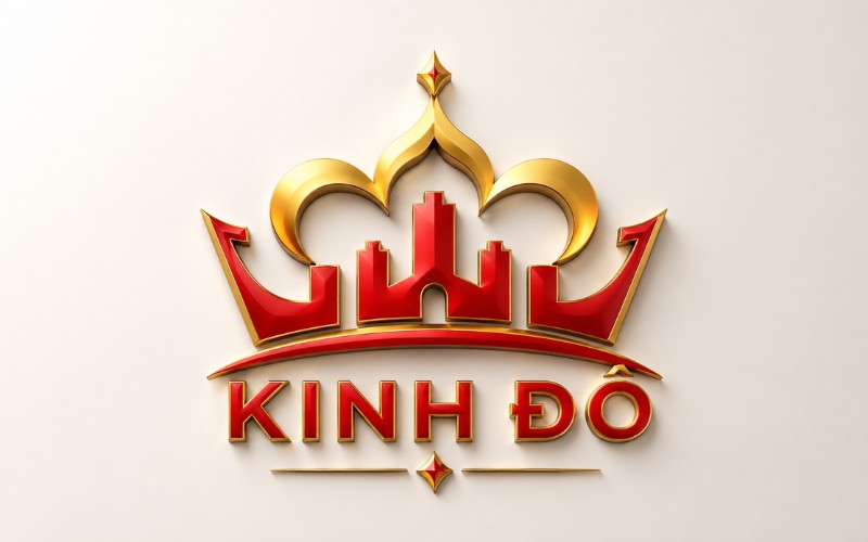 Logo kinh đô 3D nhẹ