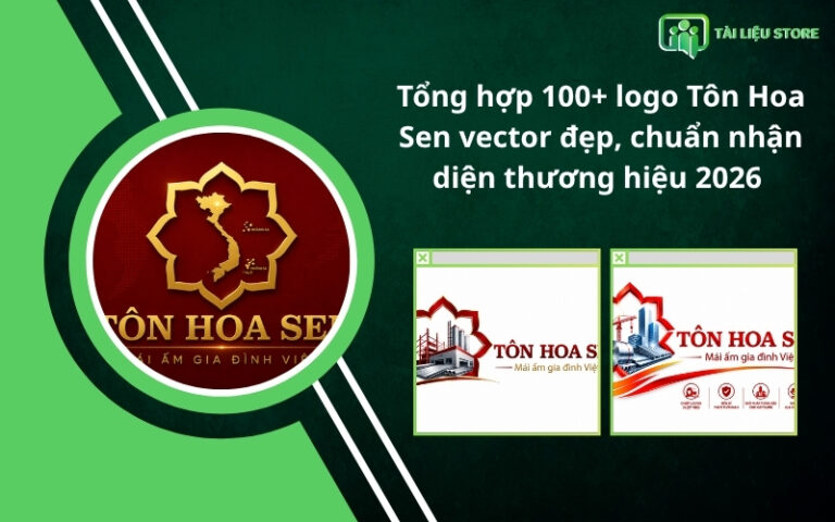Tổng hợp 100+ logo Tôn Hoa Sen vector đẹp