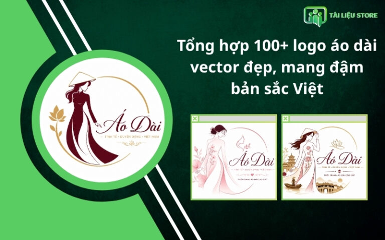 Tổng hợp 100+ logo áo dài vector đẹp