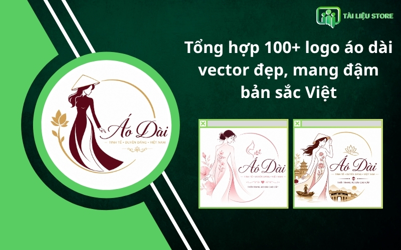 Tổng hợp 100+ logo áo dài vector đẹp