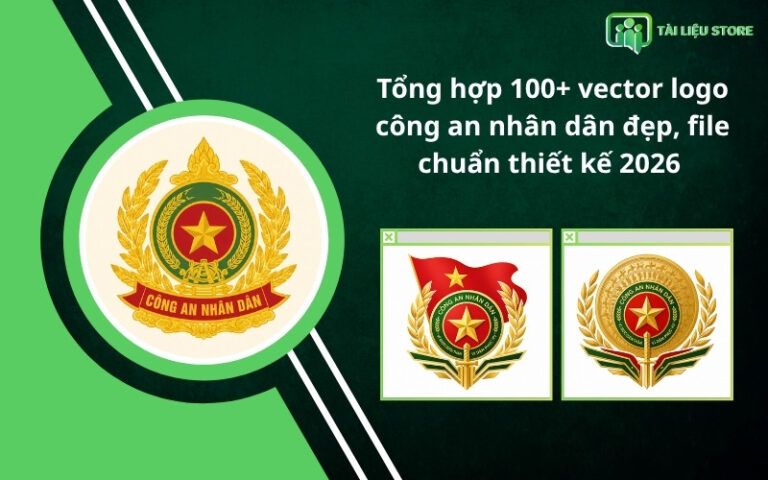 Tổng hợp 100+ vector logo công an nhân dân đẹp
