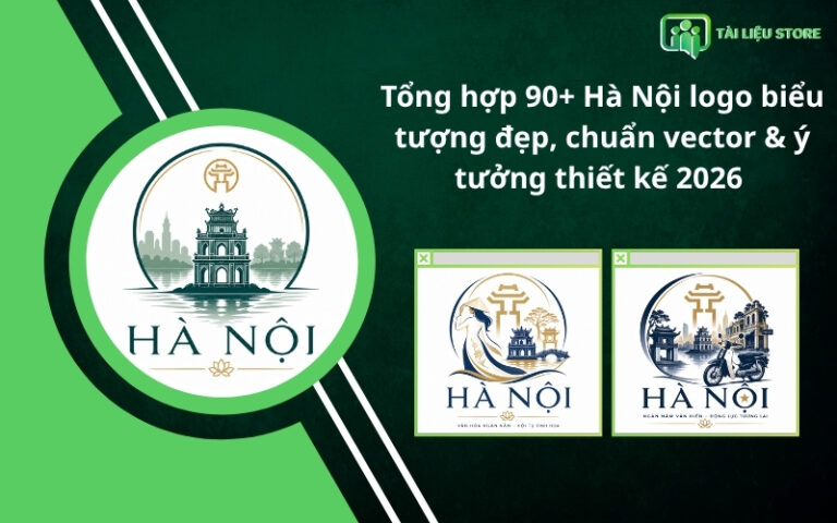 Tổng hợp 90+ Hà Nội logo biểu tượng đẹp, chuẩn vector