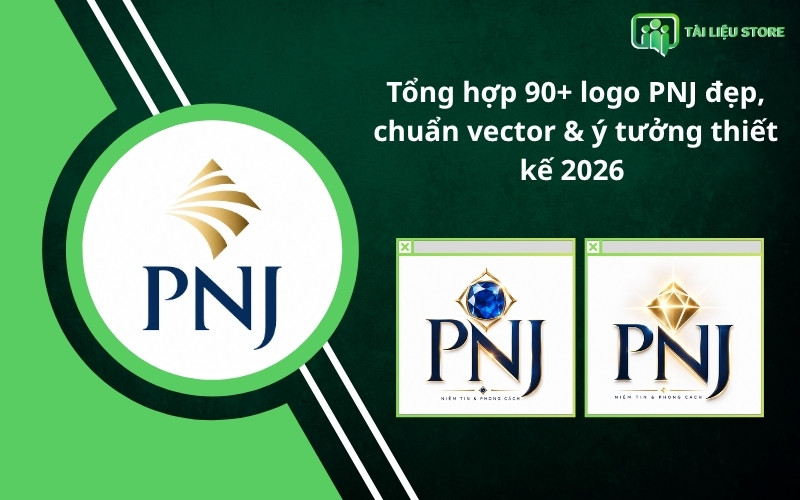 Tổng hợp 90+ logo PNJ đẹp, chuẩn vector