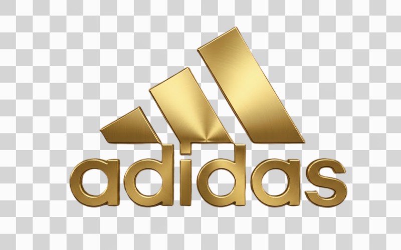 Adidas logo vector kết hợp phong cách luxury