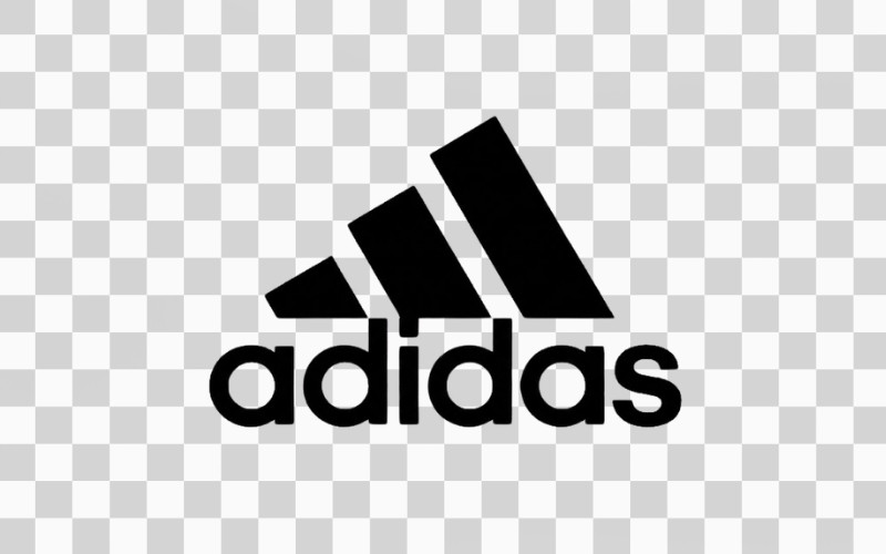 Adidas logo vector nền trong suốt