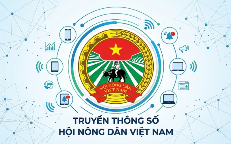 Biểu tượng Hội Nông dân dùng trong truyền thông số