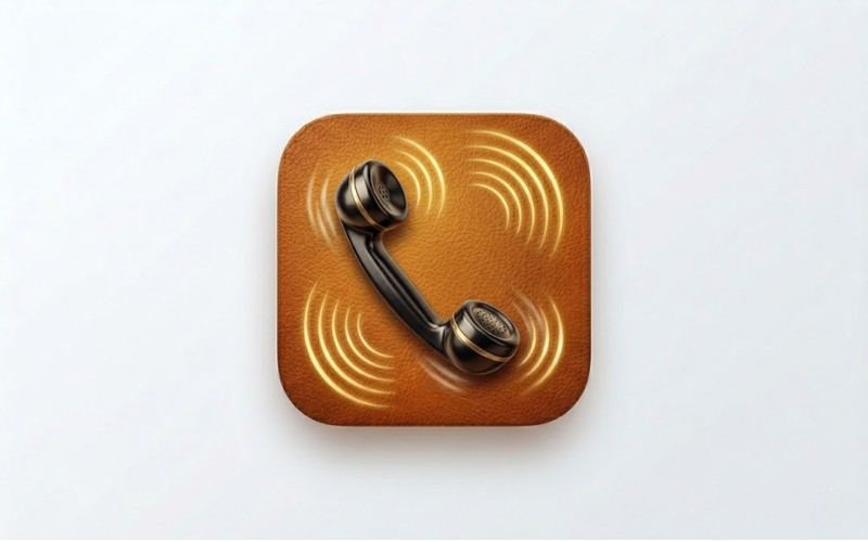 Icon điện thoại dạng cuộc gọi
