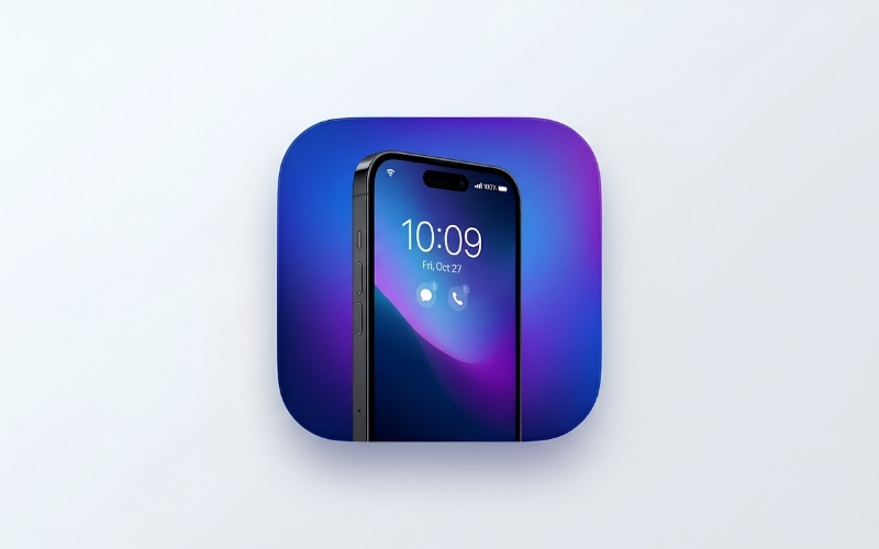 Icon điện thoại smartphone hiện đại