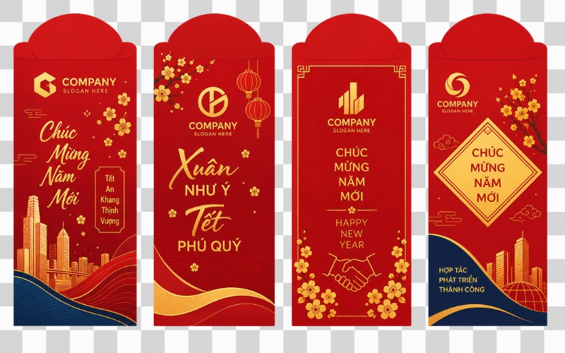 Lì xì vector dành cho doanh nghiệp