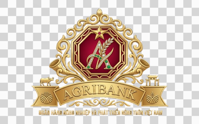 Logo Agribank vector kết hợp phong cách luxury