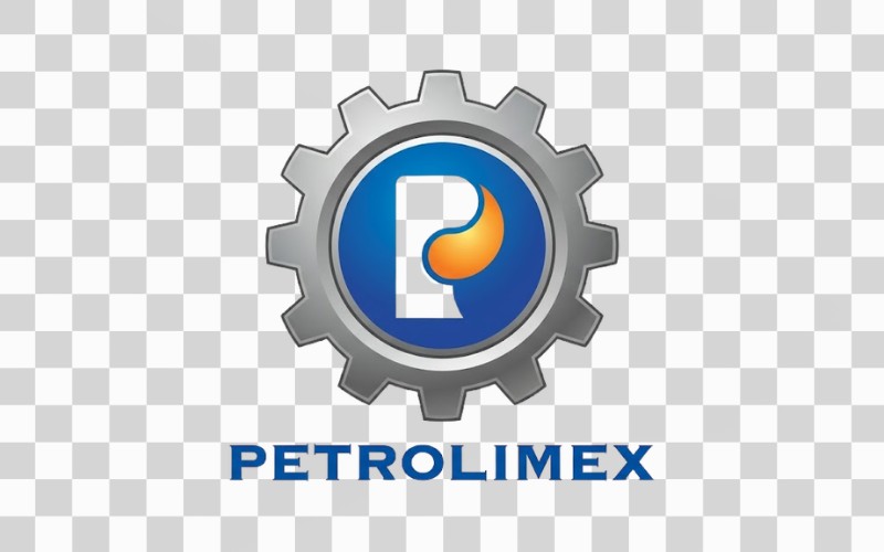 Logo Petrolimex kết hợp bánh răng công nghiệp