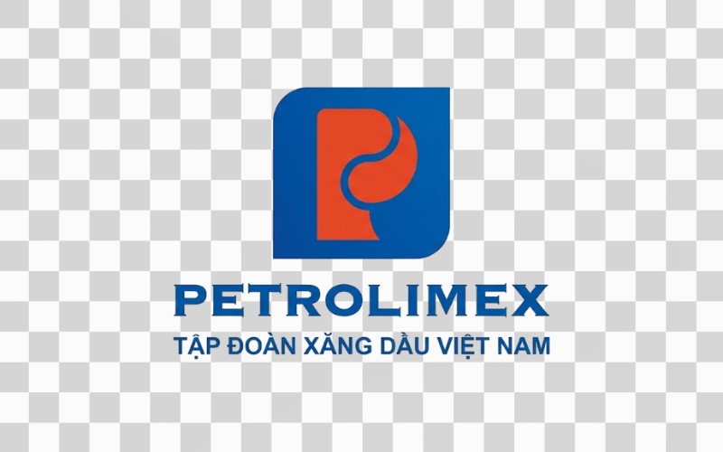 Logo Petrolimex kết hợp chữ