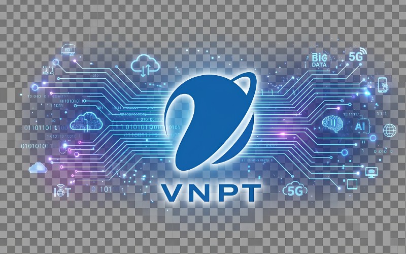 Logo VNPT PNG + công nghệ số
