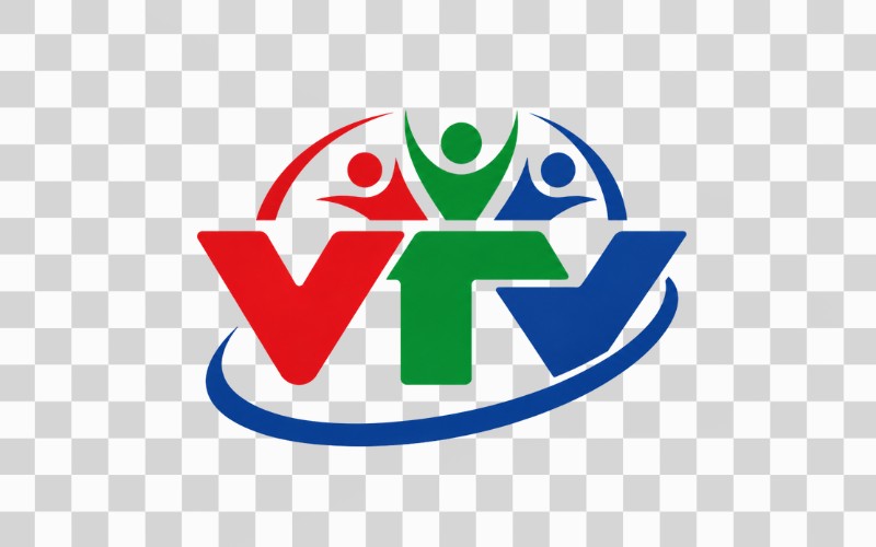 Logo VTV dùng cho áo đồng phục