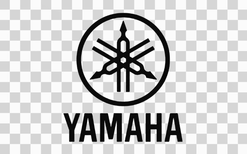 Logo Yamaha dạng biểu tượng âm thoa