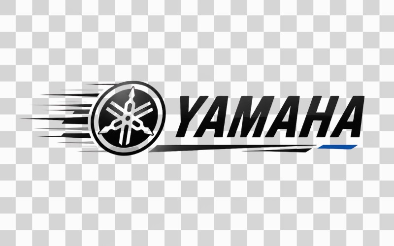 Logo Yamaha dạng biểu tượng công nghệ – tốc độ