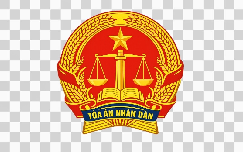 Logo tòa án PNG nền trong suốt