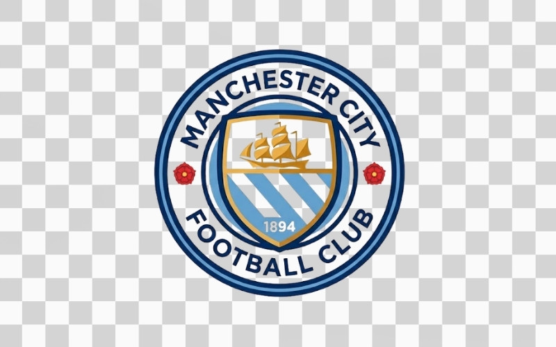 Manchester City logo PNG nền trong suốt