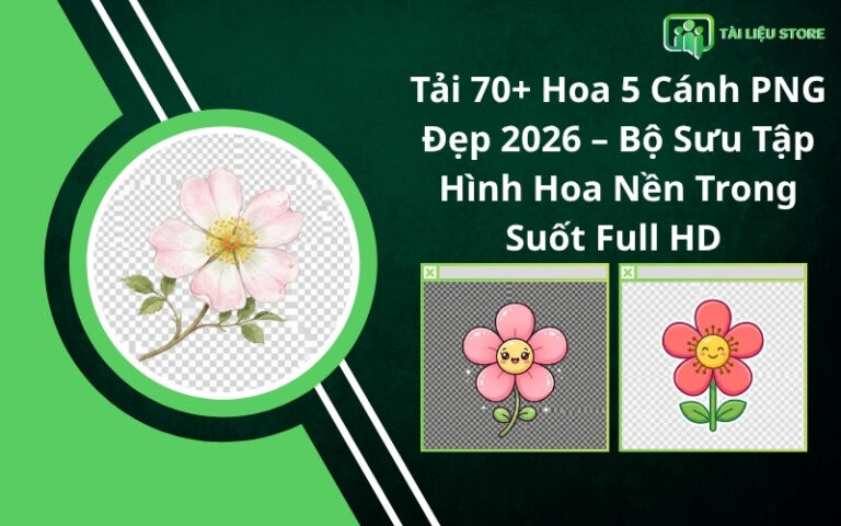 Tải 70+ Hoa 5 Cánh PNG Đẹp 2026