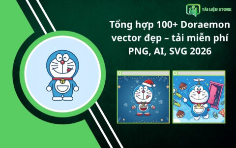 Tổng hợp 100+ Doraemon vector đẹp