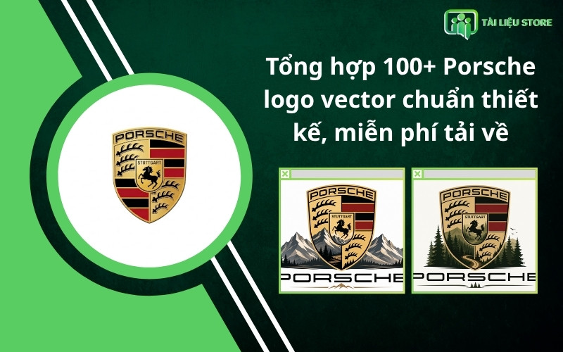 Tổng hợp 100+ Porsche logo vector chuẩn thiết kế