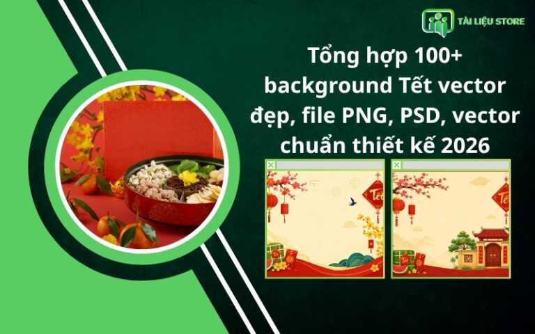 Tổng hợp 100+ background Tết vector