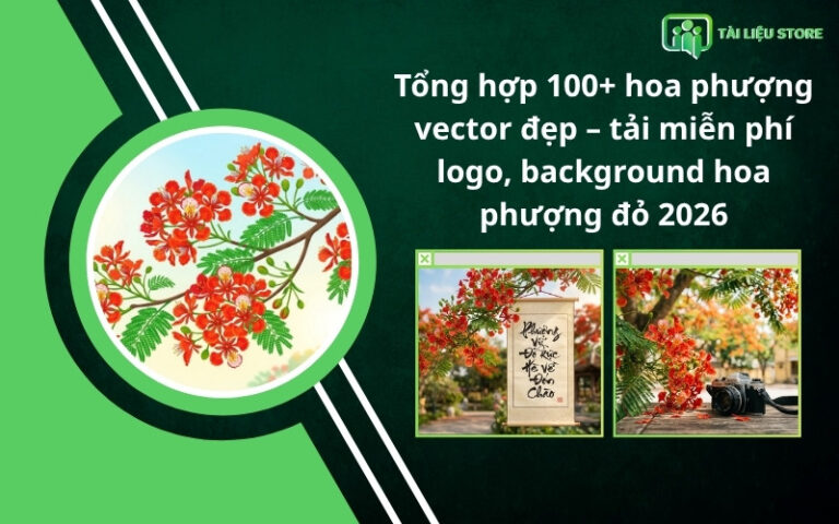 Tổng hợp 100+ hoa phượng vector đẹp