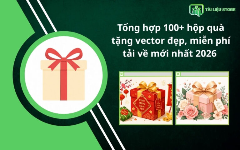 Tổng hợp 100+ hộp quà tặng vector đẹp