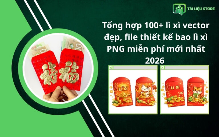 Tổng hợp 100+ lì xì vector đẹp