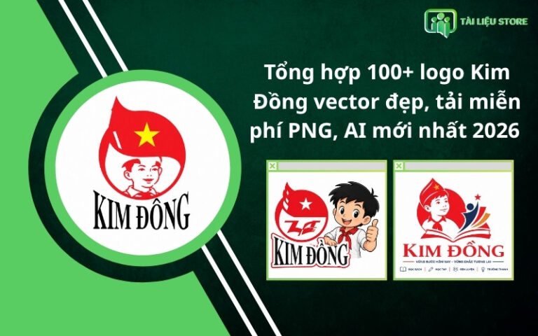 Tổng hợp 100+ logo Kim Đồng vector đẹp