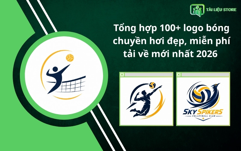 Tổng hợp 100+ logo bóng chuyền hơi đẹp