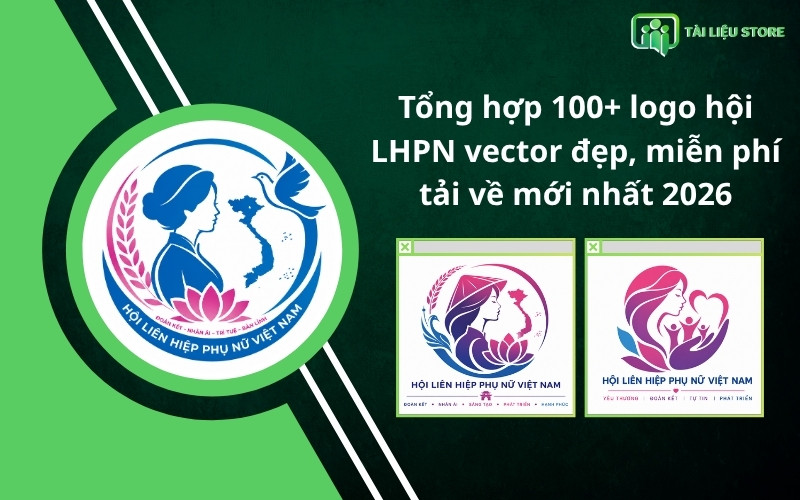 Tổng hợp 100+ logo hội LHPN vector đẹp