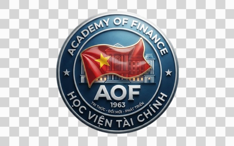 Logo AOF kết hợp phong cách 3D hiện đại